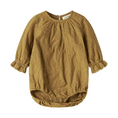 Lil' Atelier Mahogany Romper