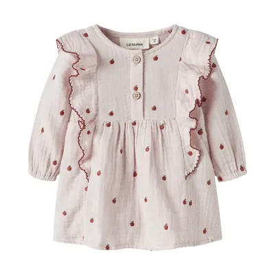 Lil Atelier Midi Jurk - Hushed Violet