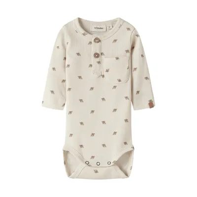 Lil Atelier Planet Romper - Turtledove