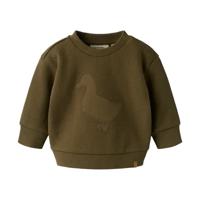 Lil' Atelier Teak Sweatshirt - Groen