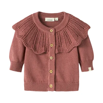 Lil' Atelier Withered Rose Strickjacke 