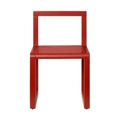 Ferm Living Little Architect Kinderstuhl Poppy Red