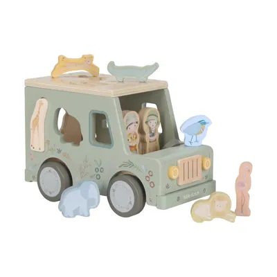 Little Dutch Safari Friends Jeep Formensortierer