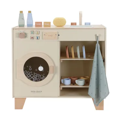 Little Dutch Wasmachine - Hout - Limited Edition
