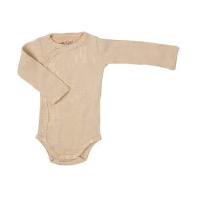 Lodger Ciumbelle Overslagromper Lange Mouw Ivory Mt. 74