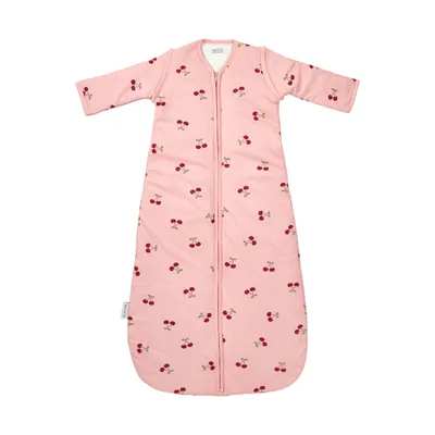 Meyco Cherry Gevoerde Slaapzak Met Afritsbare Mouwen - Jersey - Soft Rose