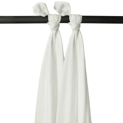 Meyco hydrofiele swaddles 2-pack Uni offwhite  451401