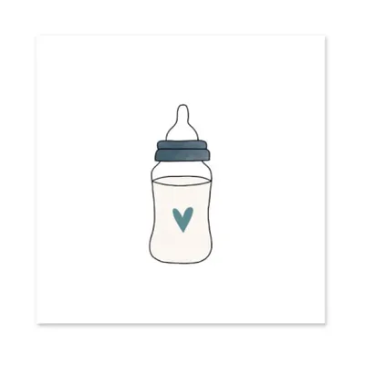 Studio Jans Mini-Karte – Milchflasche 