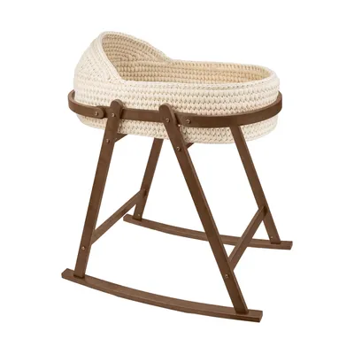 Moonboon Mozesmand met Standaard - Crocheted - Nature - Onesize