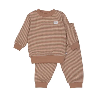 Feetje Wafel Pyjama - Bruin
