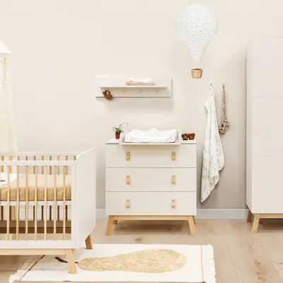 Bopita Lines Babyzimmer Dune