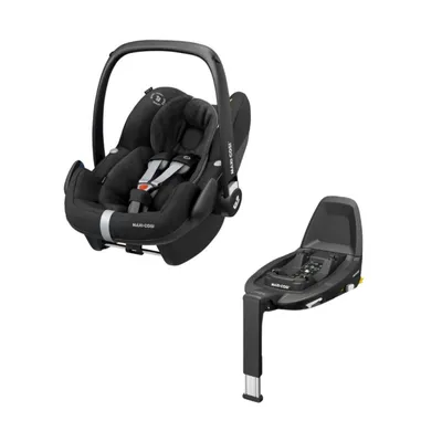 Maxi-Cosi Pebble Pro i-Size Kindersitz – Essential Black | Maxi-Cosi FamilyFix3 Isofix-Basis