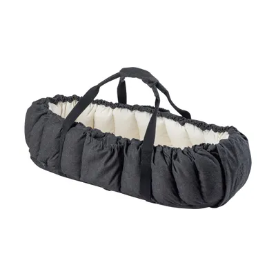 Sebra 3-in-1 Babynest - Dark Grey Melange
