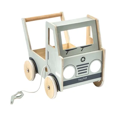 Smallstuff Holz-Lauflernwagen