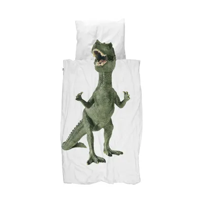 Snurk Dino Dekbedovertrek 