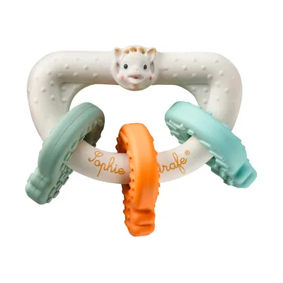 Sophie die Giraffe Schlüssel-Beißring in Geschenkbox – Beige