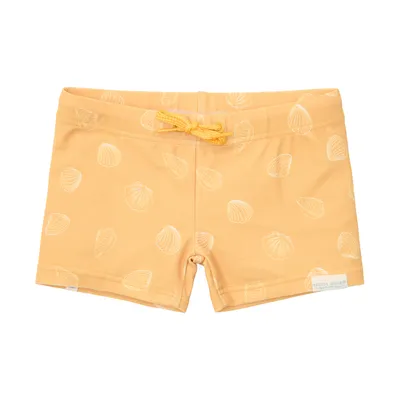 Little Dutch Seashells Badehose - Sunny Yellow