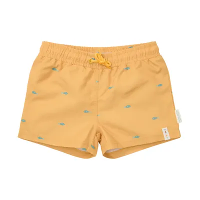 Little Dutch Seashells Badeshorts - Sunny Yellow