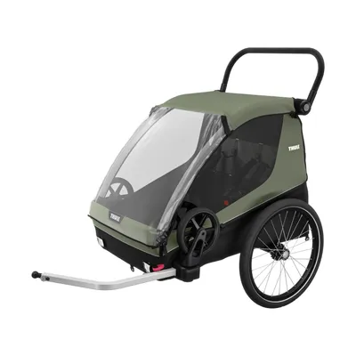 Thule Courier Fietskar - Vintage Green