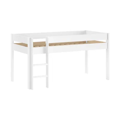 Vipack Halbhochbett Primo – 90 x 200 cm – Weiß