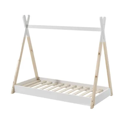 Vipack Tipi Kinderbett Weiß 70 x 140 cm