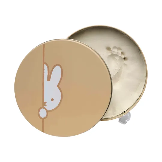 Dooky Hand- en Voetafdruk Blik - Miffy - Rond