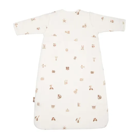 Jollein Baby Slaapzak met Afritsbare Mouw - Animal Friends - 110 cm
