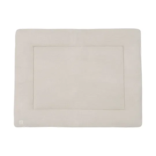 Jollein Zwillingslaufstallteppich - Basic Knit - 71 x 122 cm - Oatmeal