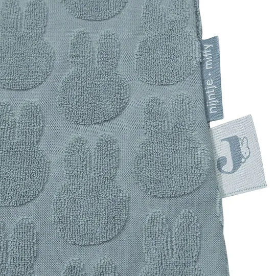 Jollein Schlafsack Jersey - Miffy Jacquard Terry Sea Green