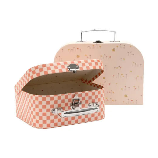 Jollein Spielkoffer- Pretty Picnic - 2er-Set
