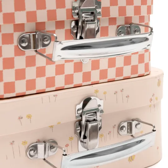 Jollein Spielkoffer- Pretty Picnic - 2er-Set