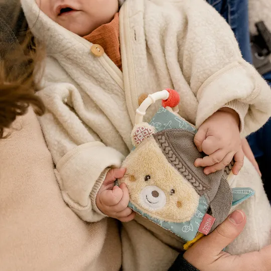 Fehn Stoffbuch Bär - Bruno