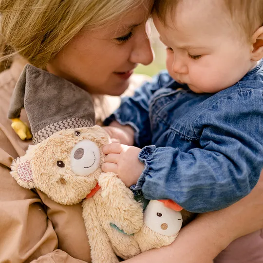 Fehn Activity Kuscheltier - Bruno - Beige