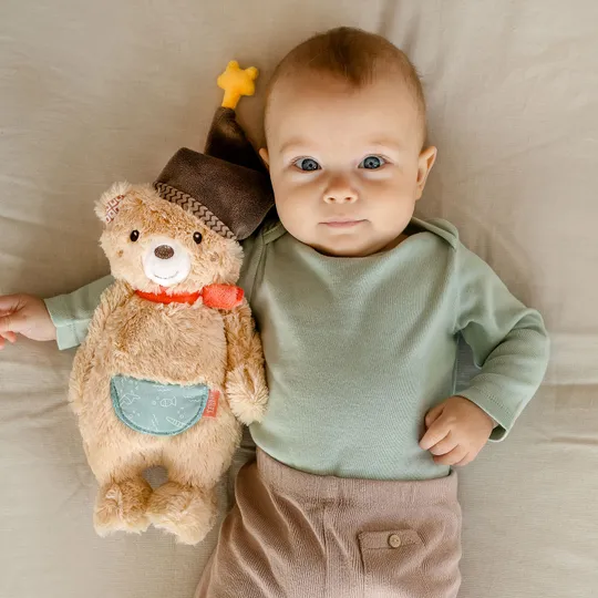 Fehn Knuffelbeer Bruno - 25 cm