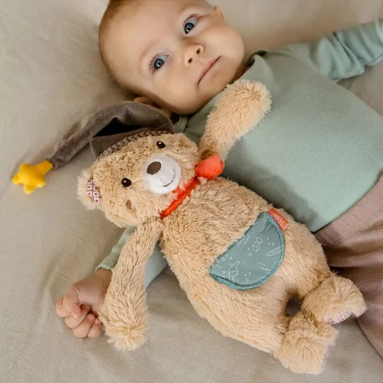 Fehn Knuffelbeer Bruno - 25 cm