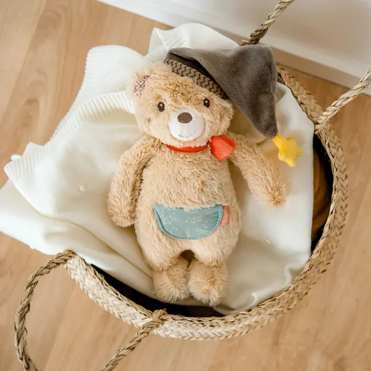 Fehn Knuffelbeer Bruno - 25 cm