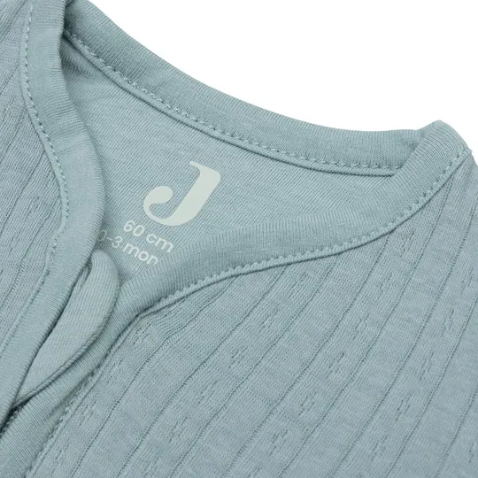 Jollein Sommerschlafsack mit abnehmbaren Ärmel - Ajour Seagreen