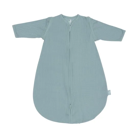Jollein Sommerschlafsack mit abnehmbaren Ärmel - Ajour Seagreen