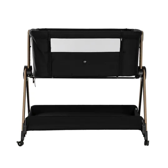 Puck Claire Co-Sleeper - Schwarz / Gold