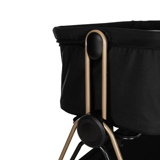 Puck Claire Co-Sleeper - Schwarz / Gold