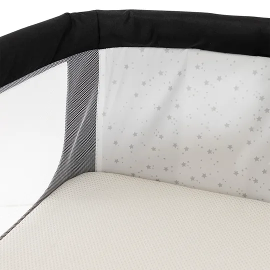 Puck Claire Co-Sleeper - Schwarz / Gold
