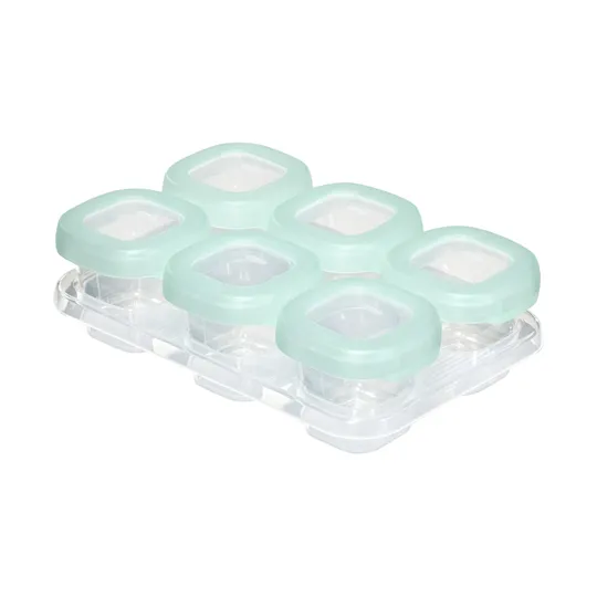 OXO Tot Gefrierbehälter Set - 6x60 ml - Opal