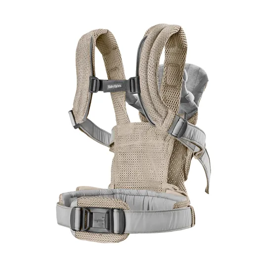 BabyBjörn Babytrage - Harmony - 3D-Mesh Graubeige