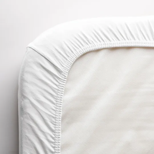 Sebra Jersey Hoeslaken - Junior 70 x 160 cm - White