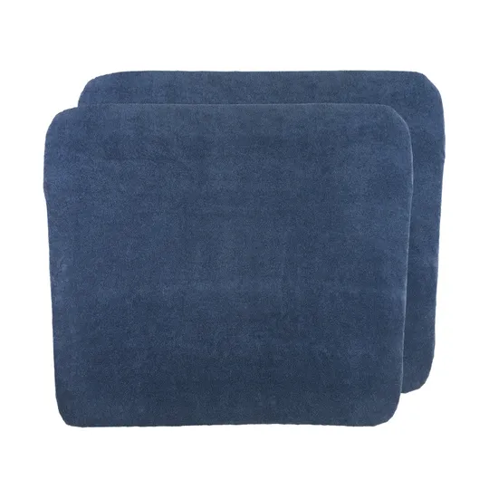 Meyco Wickelunterlagenbezug - Frottee - Indigo - 75x85 cm - 2-pack