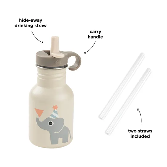 Done By Deer Celebration Thermosfles - 350 ml - Sand