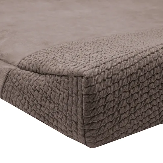 Witlof for Kids Waves Wickelunterlagenbezug - 70 x 50 cm - Warm Grey