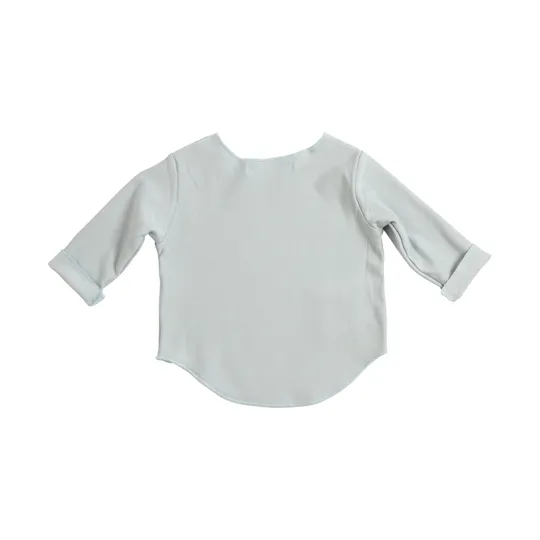 Bamboom T-Shirt Langarm - Hellblau - 1 Monat