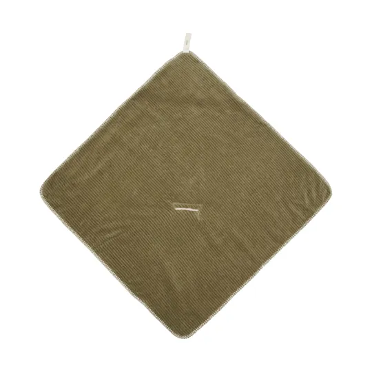 Koeka Einschlagdecke - Teddy Vik - Moss - 100 x 100 cm