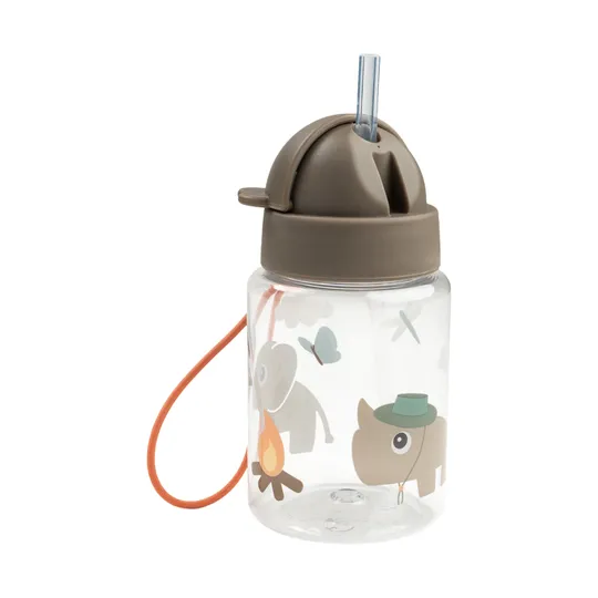 Done By Deer Drinkfles Met Rietje - Tiny Trails - 280 ml